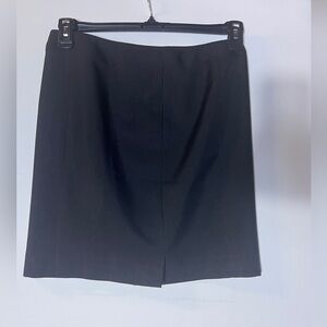 Le Suit Elegant Black Pencil Skirt sz 4